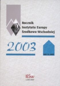 Rocznik 1 (2003)