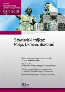 Mit wschodnich Słowian? Z tożsamościowych dyskursów Białorusi, Rosji i Ukrainy (en translation)