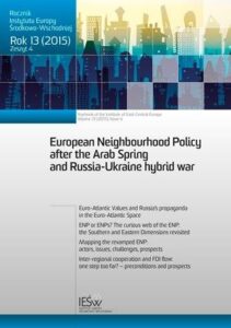 The geopolitics of the ENP: from Tahrir to Minsk (en translation)