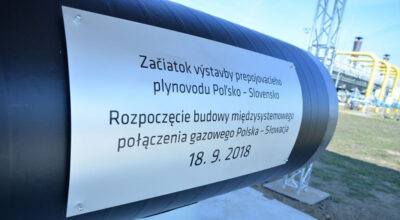 Fot. KIES-450_Rozpoczęcie budowy połaczenia gazowego Polska-Słowacja
