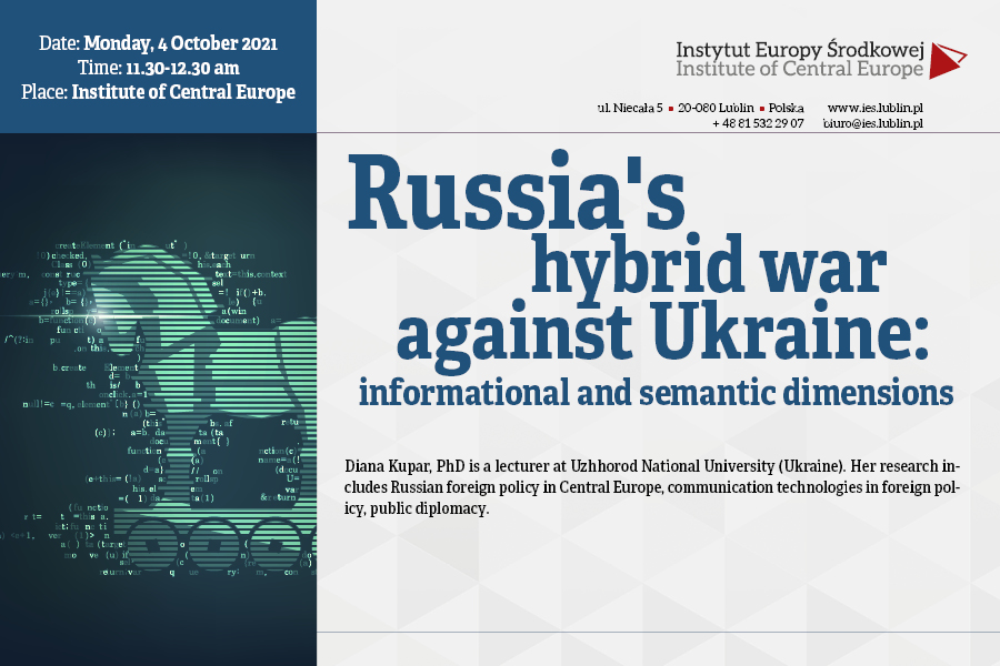 „Russia’s Hybrid War Against Ukraine: Informational And Semantic ...