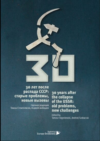Okładka ksiazki 30 lat po rozpadzie ZSRR