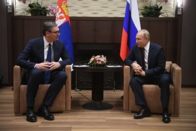 Fot. Aleksandar Vučić i Władimir Putin