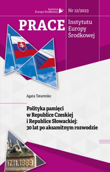 Polityka pamięci w Republice Czeskiej i Republice Słowackiej: 30 lat po aksamitnym rozwodzie